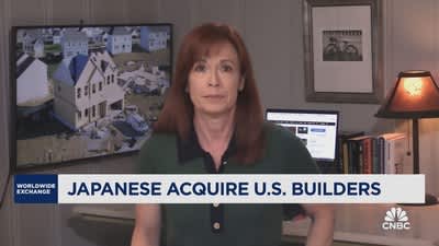 Homebuilder deal activity is surging, fueled by major Japanese buyers