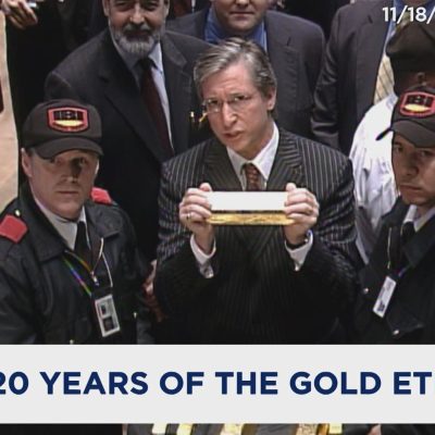 The founder of the biggest gold ETF is still bullish 20 years later