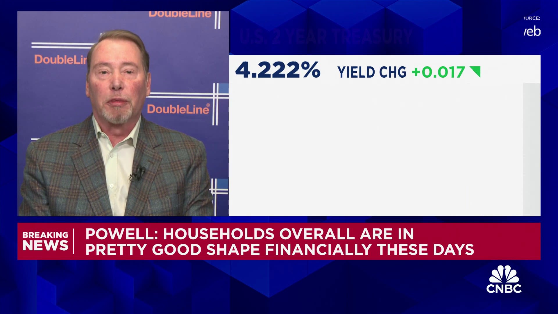 DoubleLine’s Gundlach says his base case is one rate cut this year, two reductions maximum