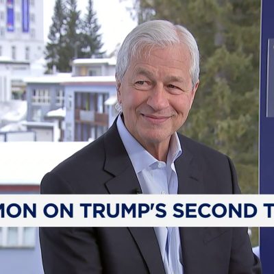 Jamie Dimon says Trump’s tariff policy is positive for national security so people should ‘get over it’