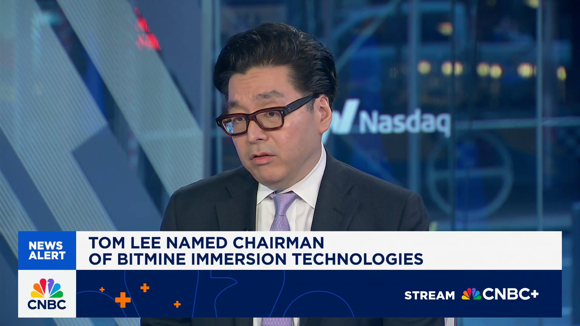 Fundstrat's Tom Lee on being named chairman of BitMine Immersion Technologies