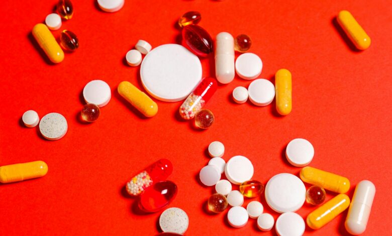 Pharmaceutical pills and medication bottles representing the weight loss drug shortage market