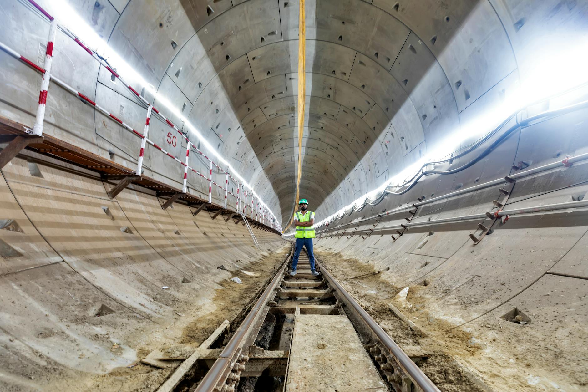 Underground construction work showing the type of bunker excavation projects happening on Montana properties