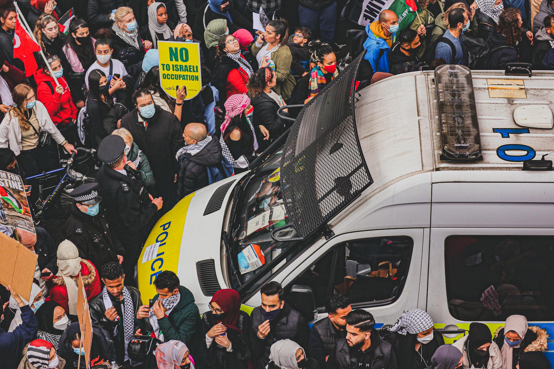 Group of workers at protest demonstration, showing collective action and labor organizing