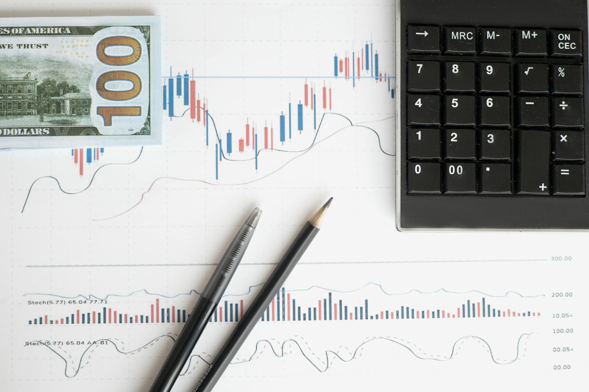 Financial charts and graphs illustrating leverage ratios and credit market data