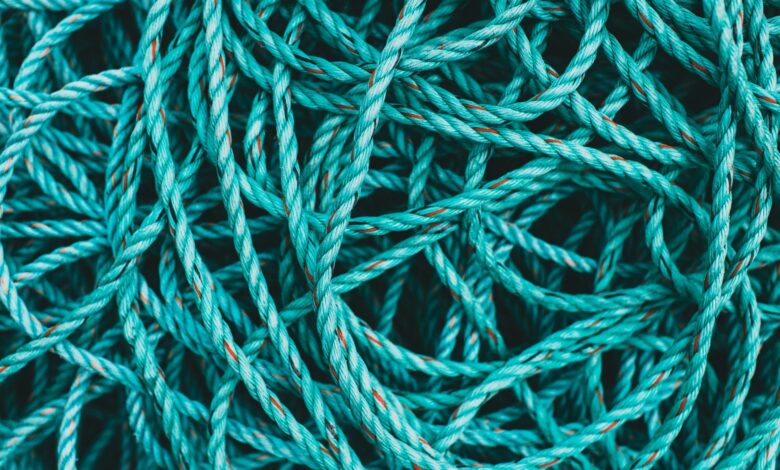 Subsea fiber optic cable on the ocean floor representing global internet infrastructure