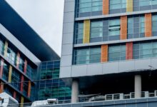 Exterior of a commercial net lease property representing a sale-leaseback transaction