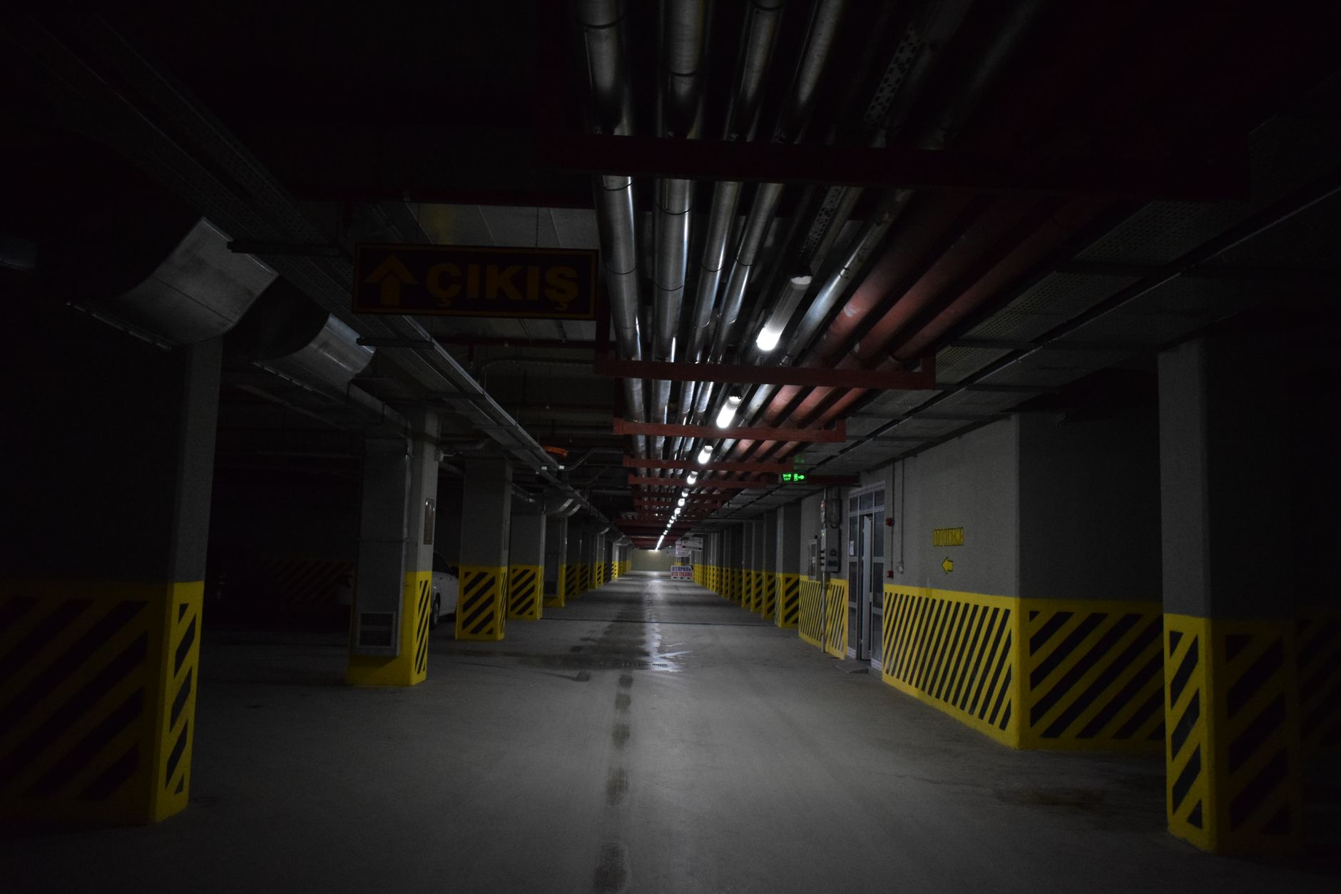 Interior view of an underground storage facility representing helium lease infrastructure