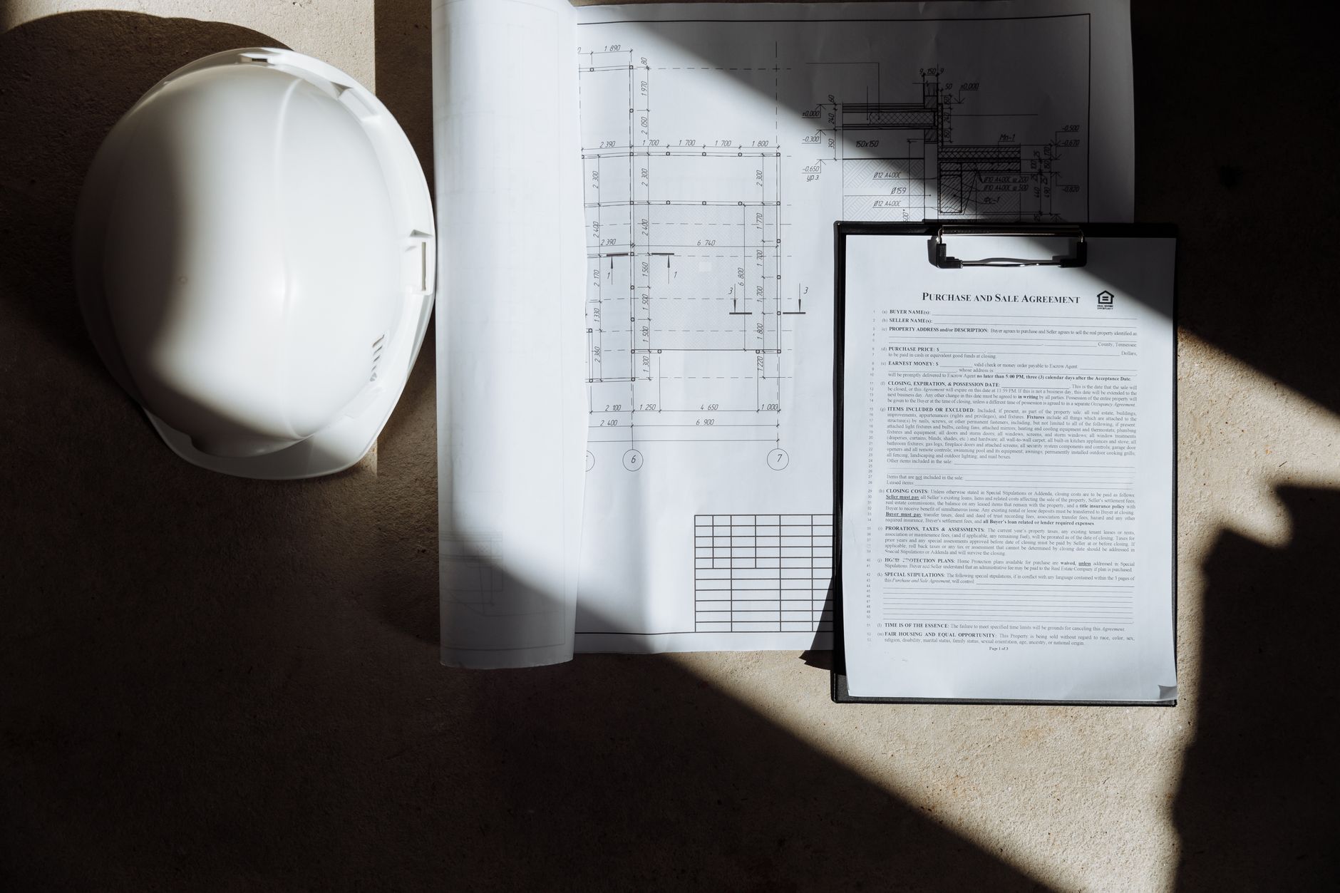 Legal documents and maps related to water rights and land ownership
